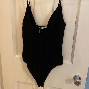 Never worn black body suite from Zara